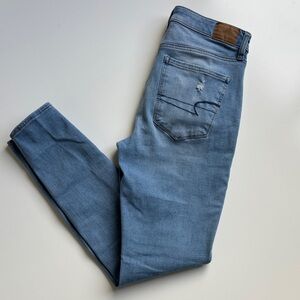 American Eagle Outfitters Light Blue Dream Jean Jeggings